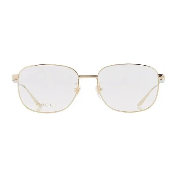 NEW GUCCI EYEGLASSES GOLD UNISEX EYEWEAR GUCCI GG1312O 002 - Picture 2 of 4